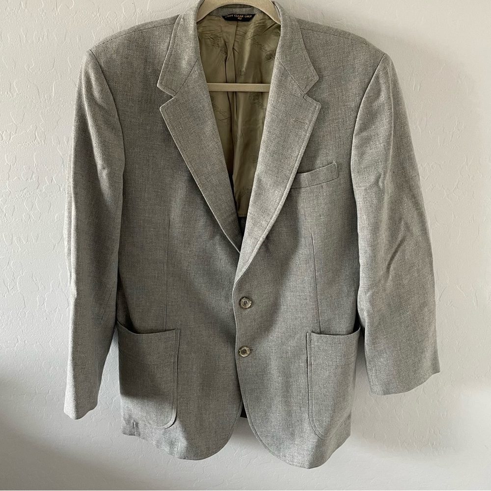 Imperial By Haggar Linen Blazer